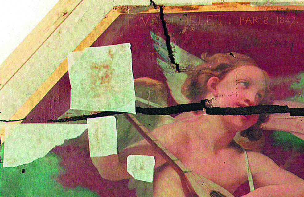 Ceiling painting in the Mendelssohn Hall