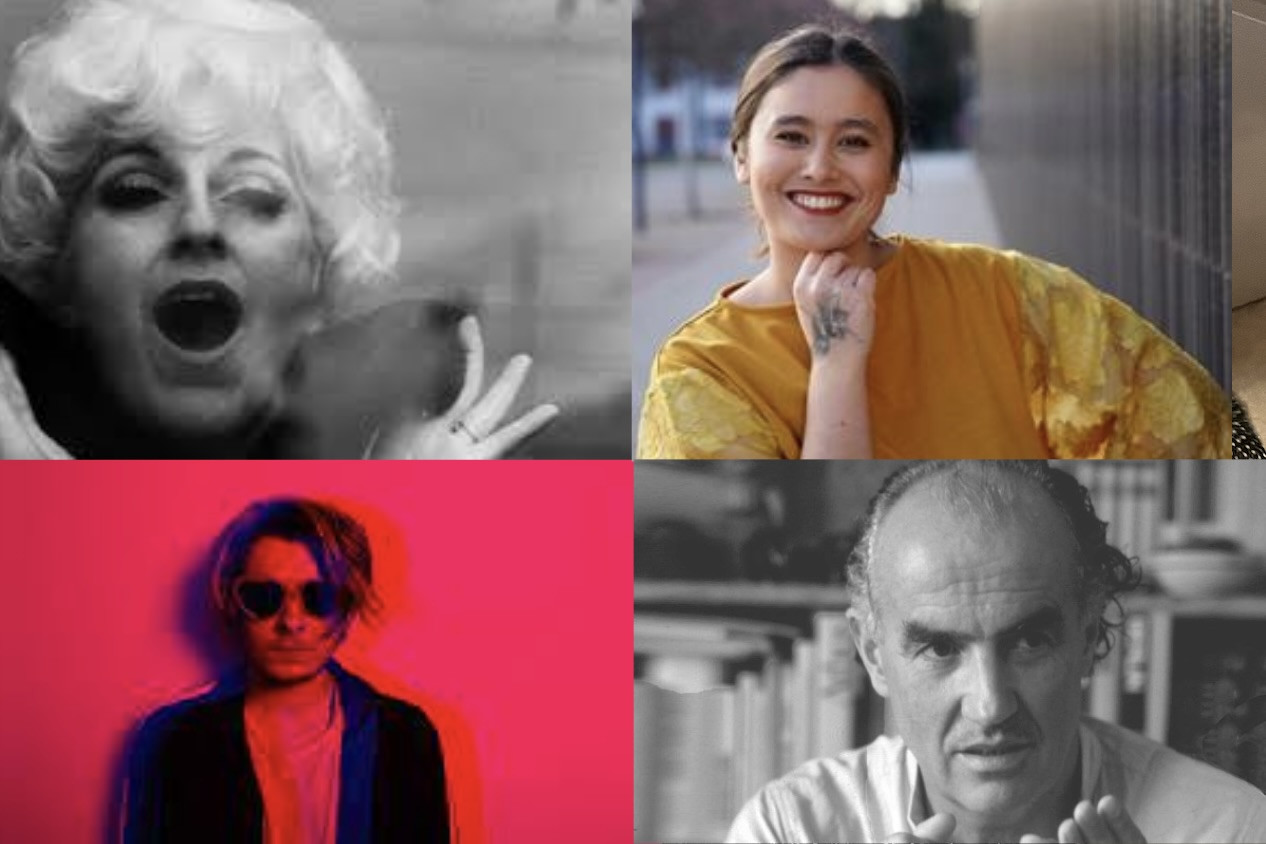 vier Porträts in Collage