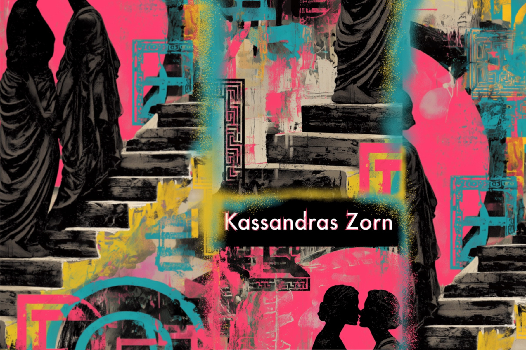 Title with colorful background