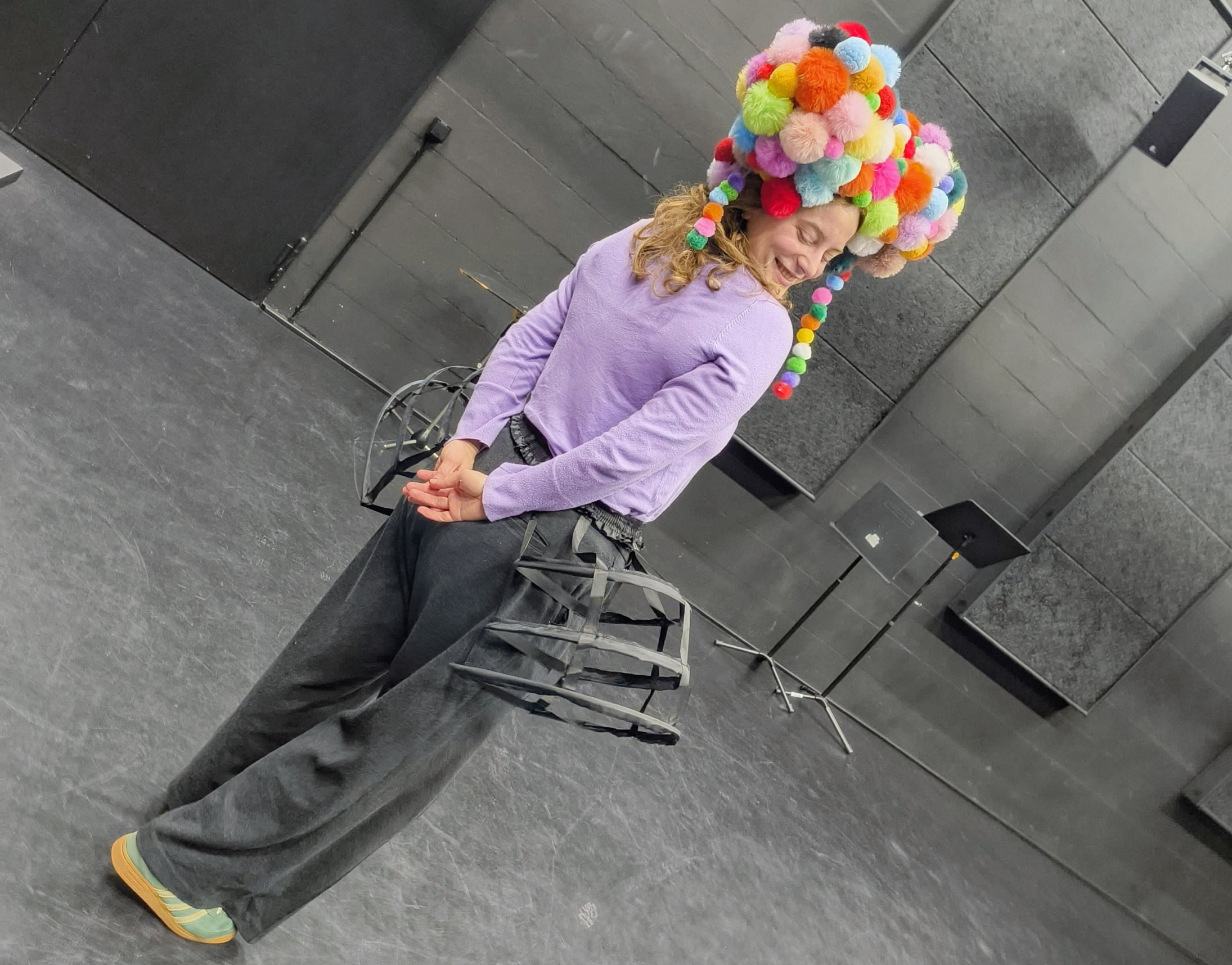 Amy Buttschardt takes on the role of PIERROT